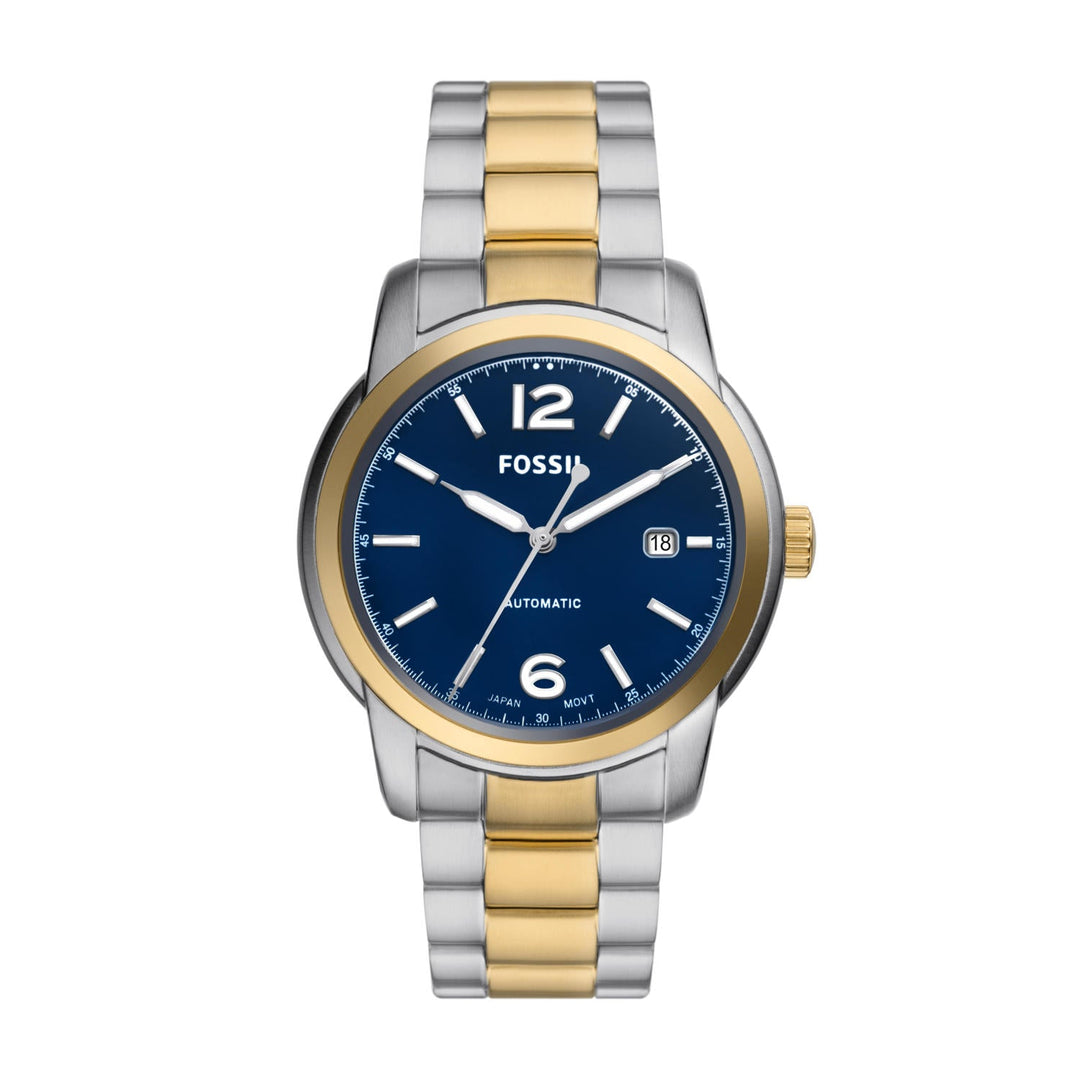 Fossil Heritage Automatic Two-Tone Stainless Steel Men&