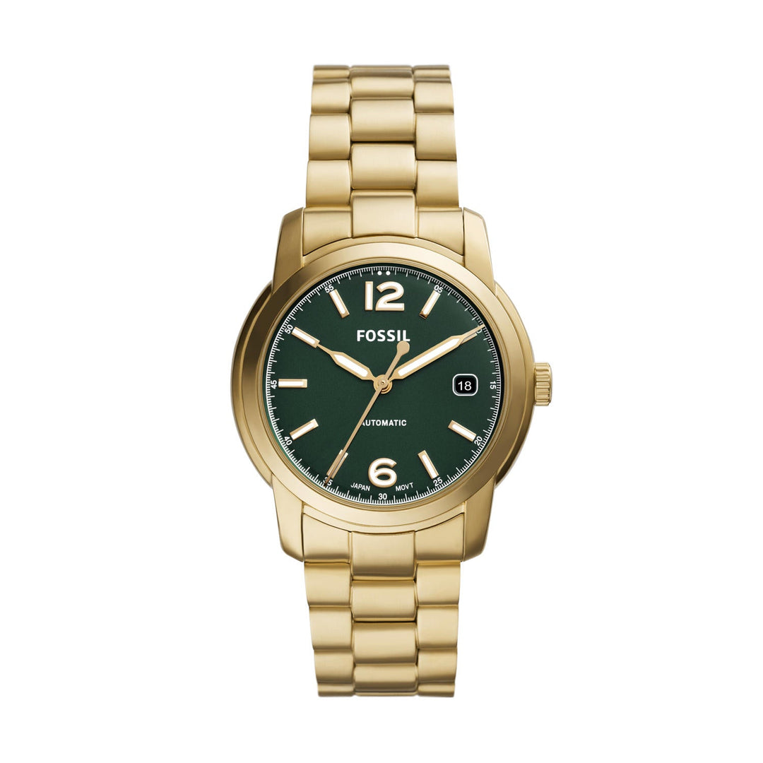 Fossil Heritage Automatic Gold-Tone Stainless Steel Women&