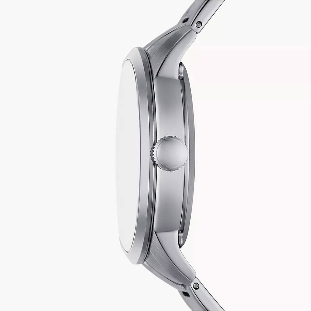 Fossil Townsman Silver Stainless Steel Men&