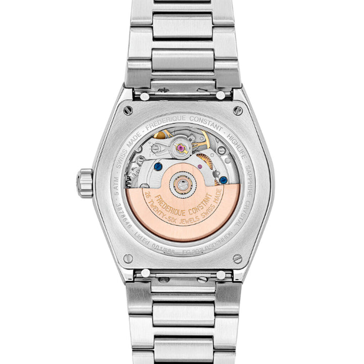 Frederique Constant Highlife Ladies Automatic Sparkling Limited Edition Watch With Diamond
