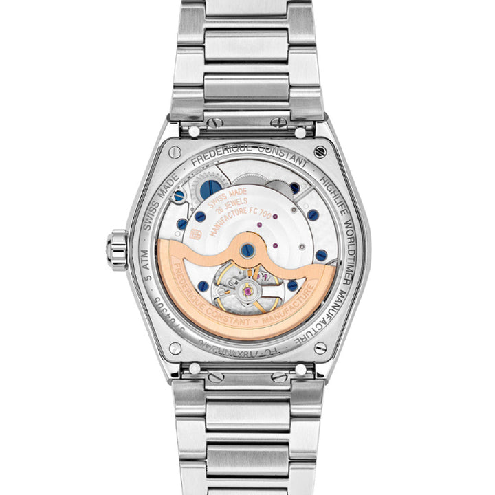 Frederique Constant Highlife Worldtimer Manufacture Automatic Gents Watch