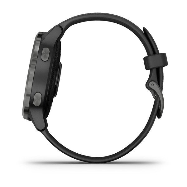 Garmin Vivoactive 4S Black Silicone Full Display Dial Smart Watch - 010-02172-14