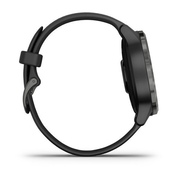 Garmin Vivoactive 4S Black Silicone Full Display Dial Smart Watch - 010-02172-14