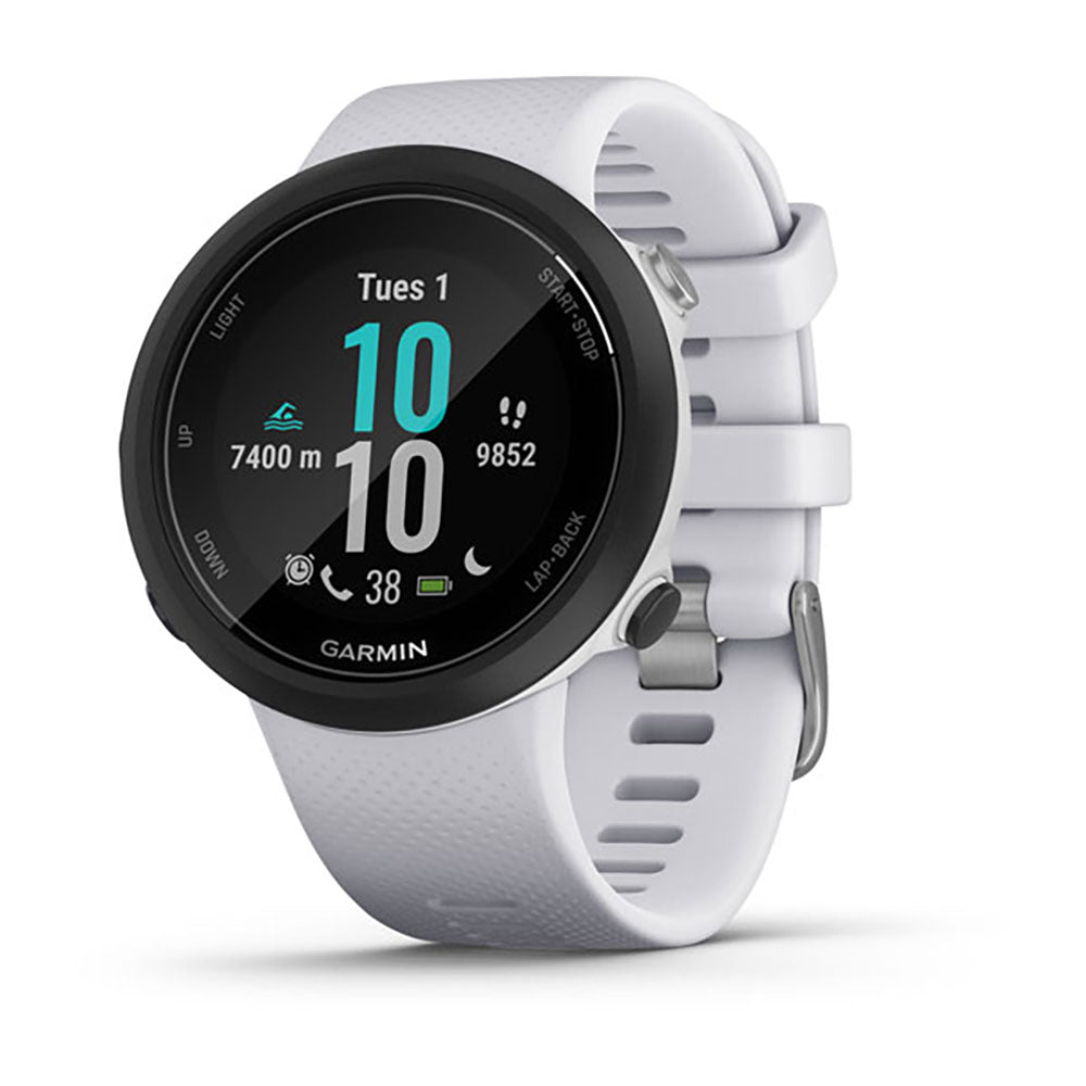 Garmin Swim 2 Whitestone Silicone Band Full Display Watch - 010-02247-11