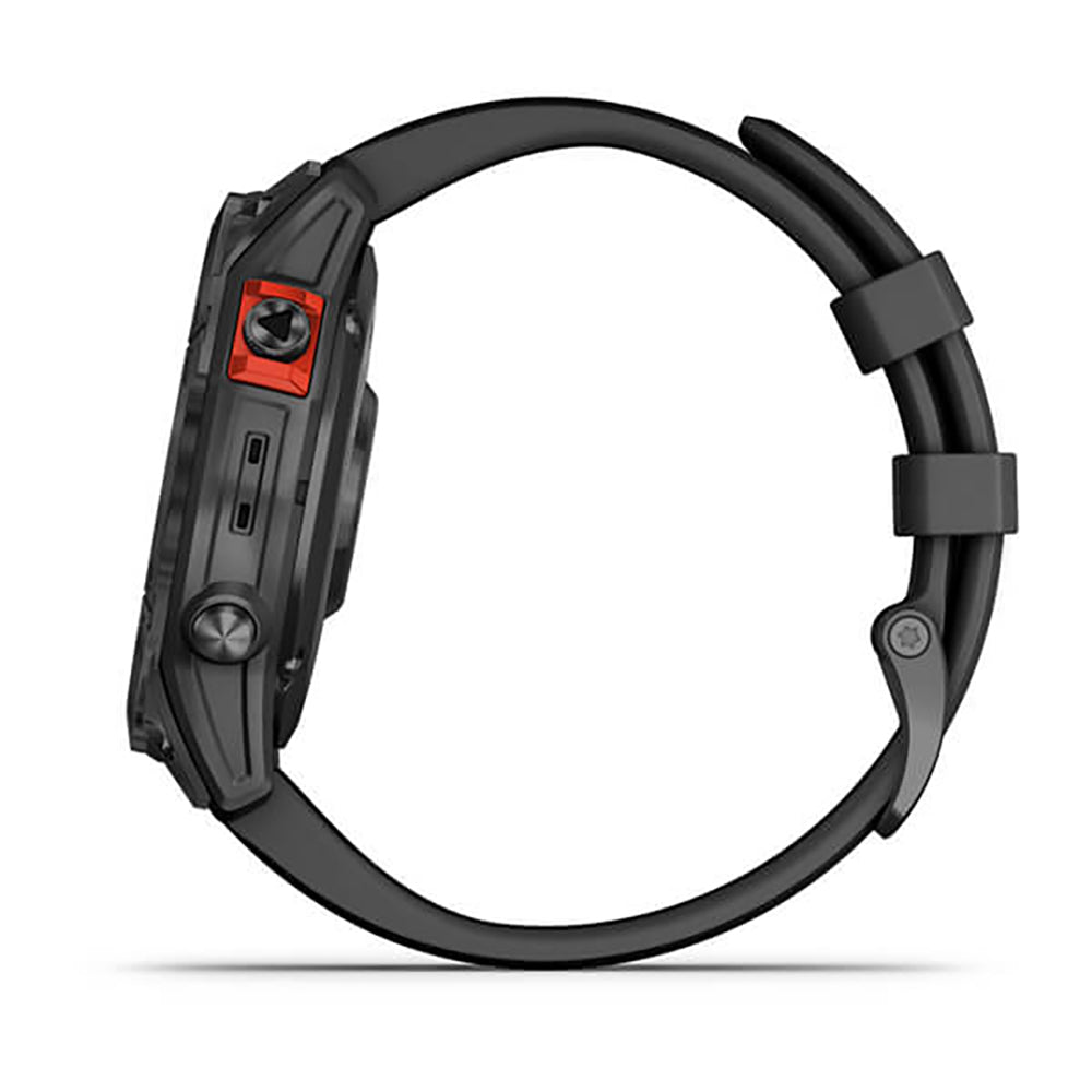 Garmin Fenix 7 Solar Slate Grey With Black Band Full Display Watch - 010-02540-11