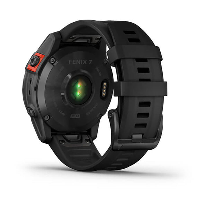 Garmin Fenix 7 Solar Slate Grey With Black Band Full Display Watch - 010-02540-11