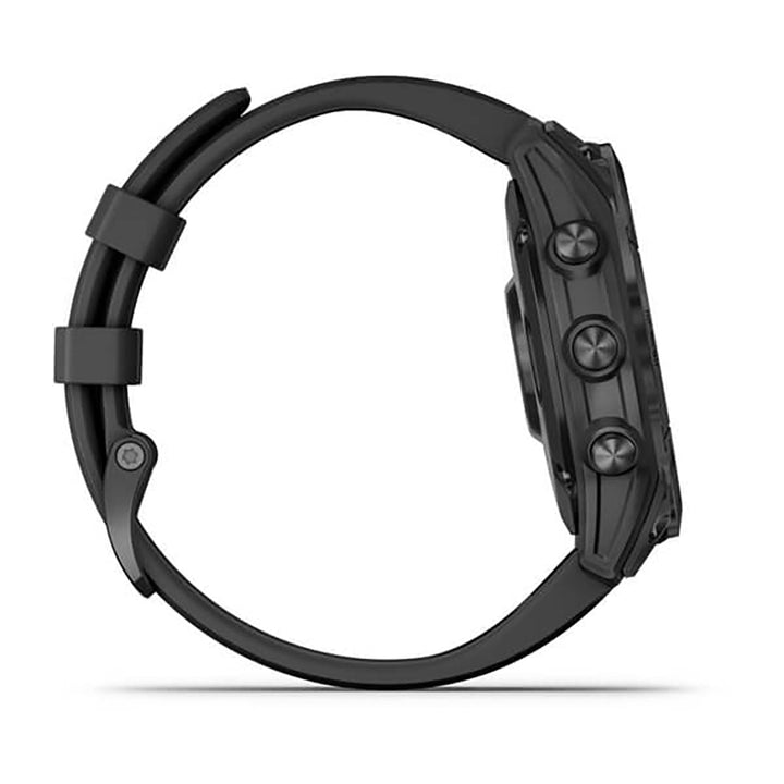 Garmin Fenix 7 Solar Slate Grey With Black Band Full Display Watch - 010-02540-11