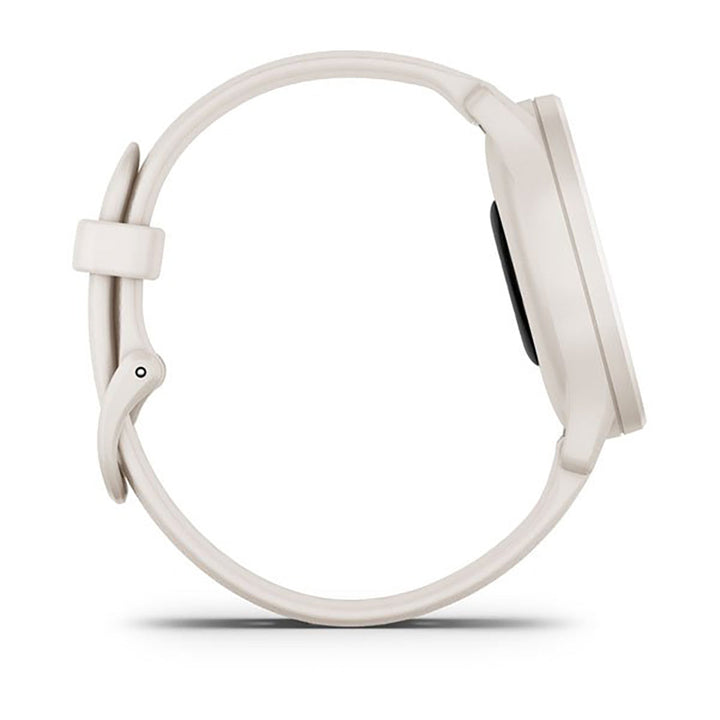 Garmin Vivomove Sport Ivory Silicone Band Full Display Watch - 010-02566-01