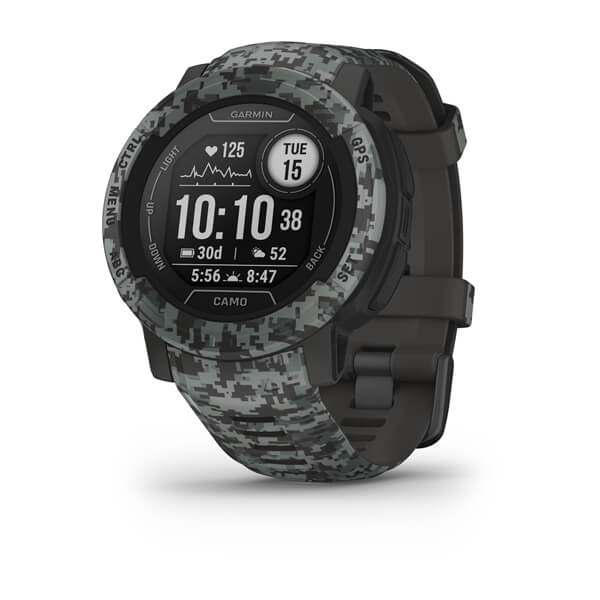 Garmin Instinct 2S Silicone Camo Edition Full Color Display Dial Watch - 010-02626-03