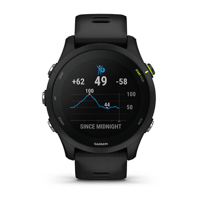 Garmin Forerunner 255 Music Black Full Display Watch - 010-02641-30