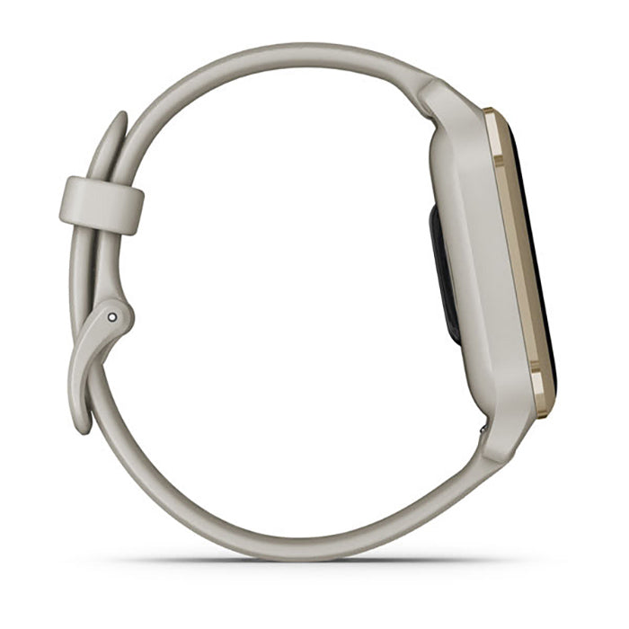 Garmin Venu Sq2 Music Edition Cream Gold Case Full Display Dial Watch - 010-02700-12
