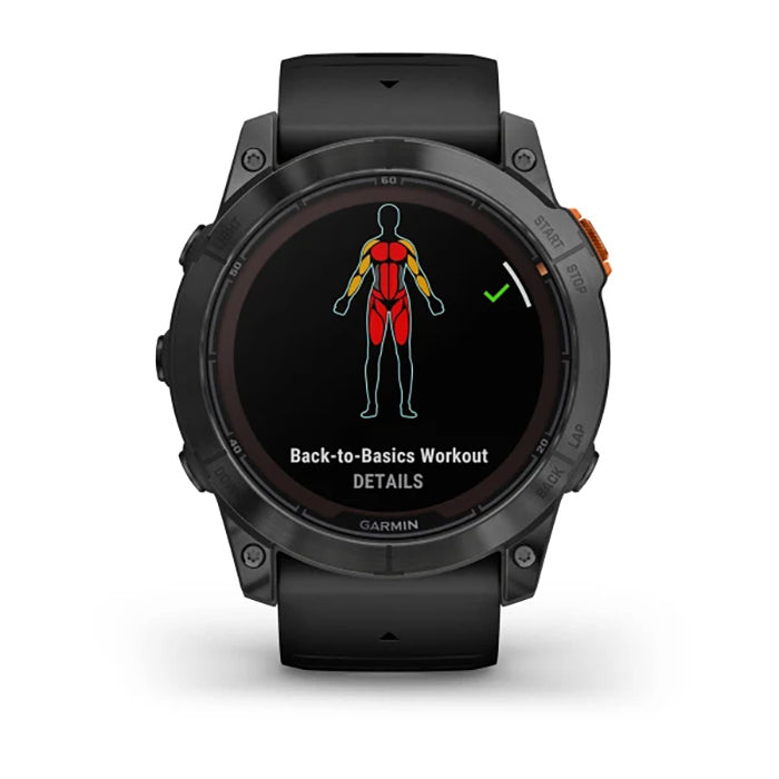 Garmin Fenix 7X Prosolar Edition Slate Gray Black Full Display Watch - 010-02778-01