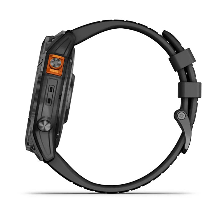 Garmin Fenix 7X Prosolar Edition Slate Gray Black Full Display Watch - 010-02778-01