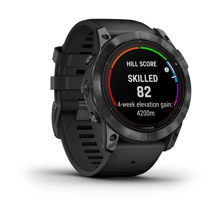 Garmin Fenix 7X Prosolar Edition Slate Gray Black Full Display Watch - 010-02778-01
