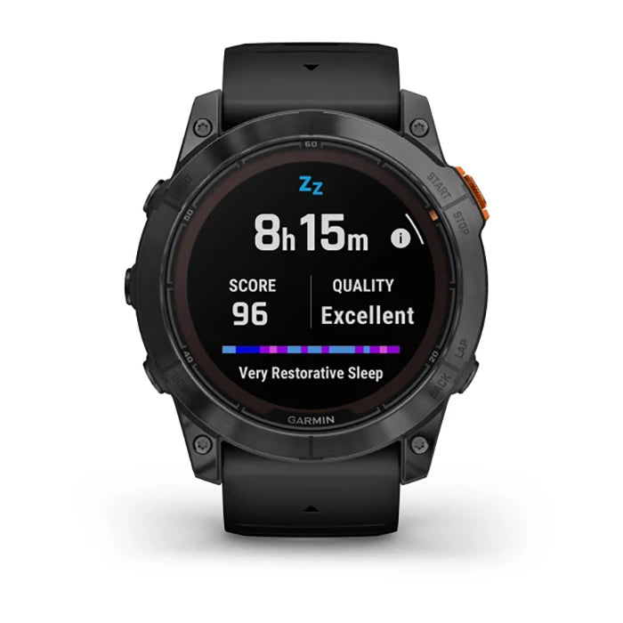 Garmin Fenix 7X Prosolar Edition Slate Gray Black Full Display Watch - 010-02778-01