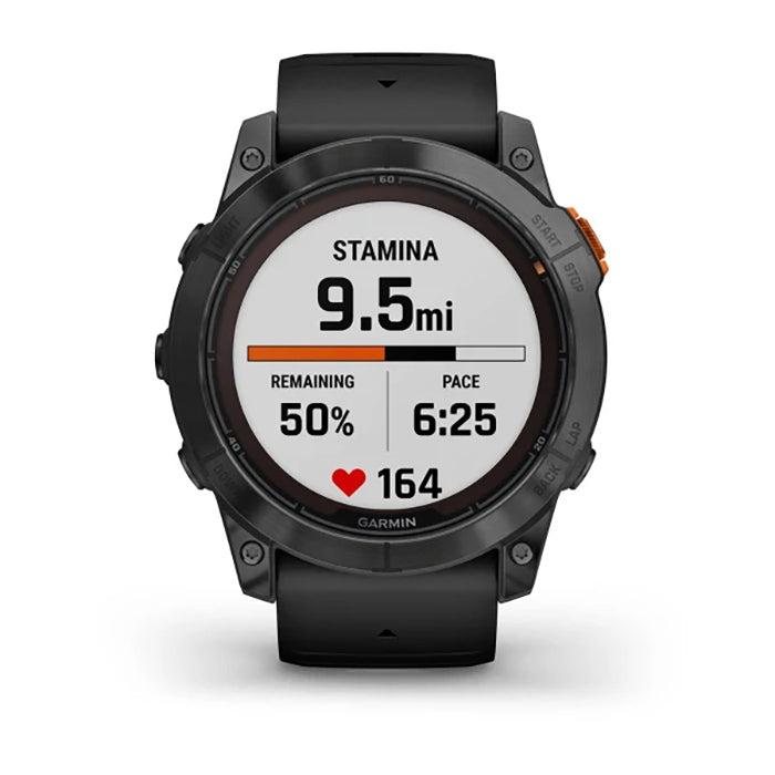Garmin Fenix 7X Prosolar Edition Slate Gray Black Full Display Watch - 010-02778-01