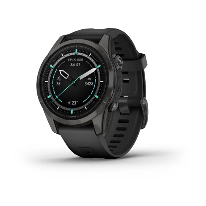 Garmin Epix Gen 2 Sapphire Edition Carbon Grey DLC Titanium With Black Band