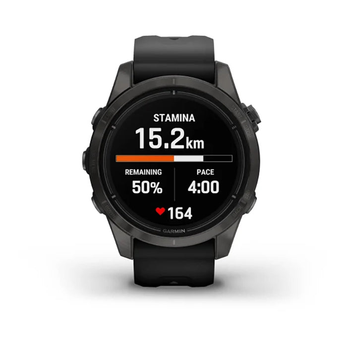 Garmin Epix Gen 2 Sapphire Edition Carbon Grey DLC Titanium With Black Band
