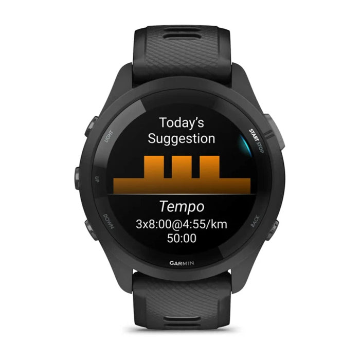 Garmin Forerunner 265 Black Full Display Watch - 010-02810-10