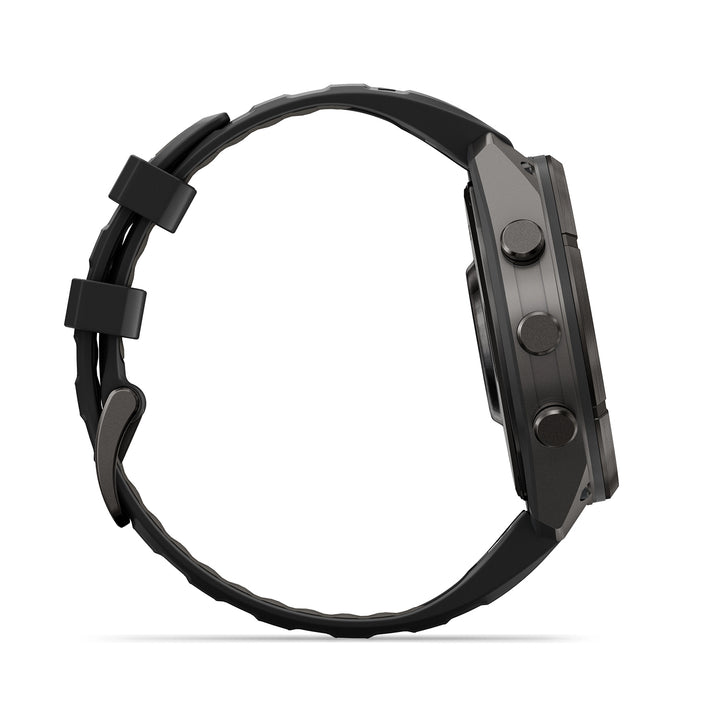 GARMIN FENIX 9 PRO 47MM AMOLED TITANIUM WITH PEBBLE GREY SILICONE BAND