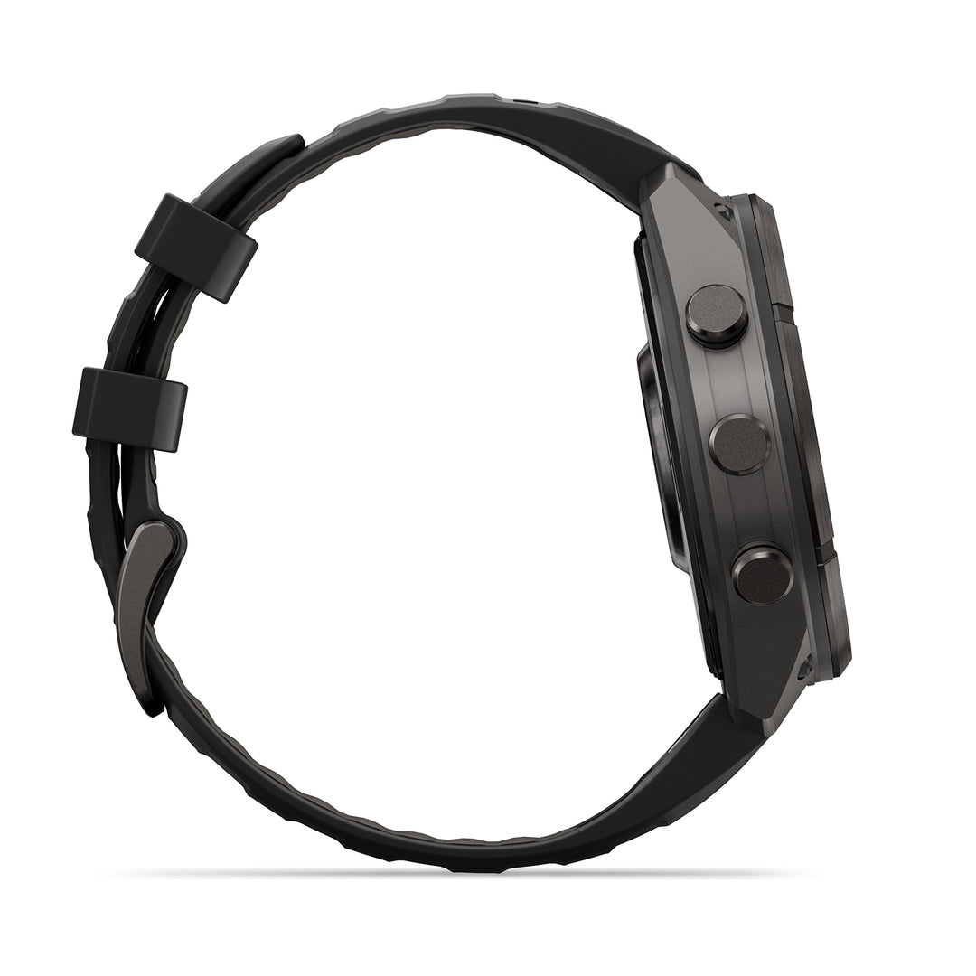GARMIN FENIX 9 PRO 51MM AMOLED TITANIUM WITH PEBBLE GREY SILICONE BAND