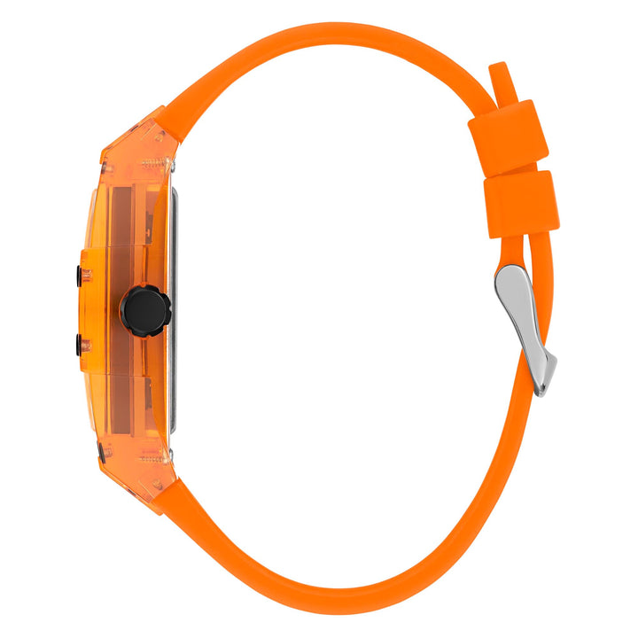 Guess Men's Watch Orange Tone Case Quartz