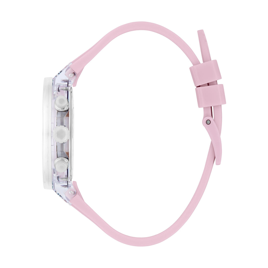 Guess Women's Watch Clear Tone Case Quartz