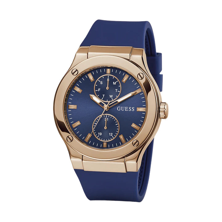 Guess Men's Watch Rose Gold Tone Case Quartz