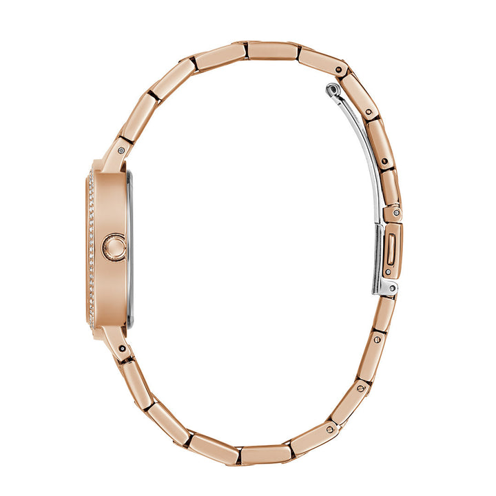 Guess Women's Watch Rose Gold Tone Case Quartz