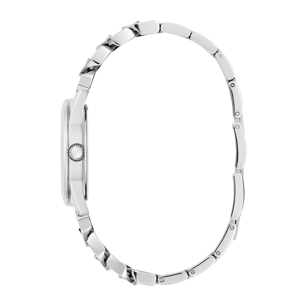 Guess Women's Watch Silver Tone Case Quartz