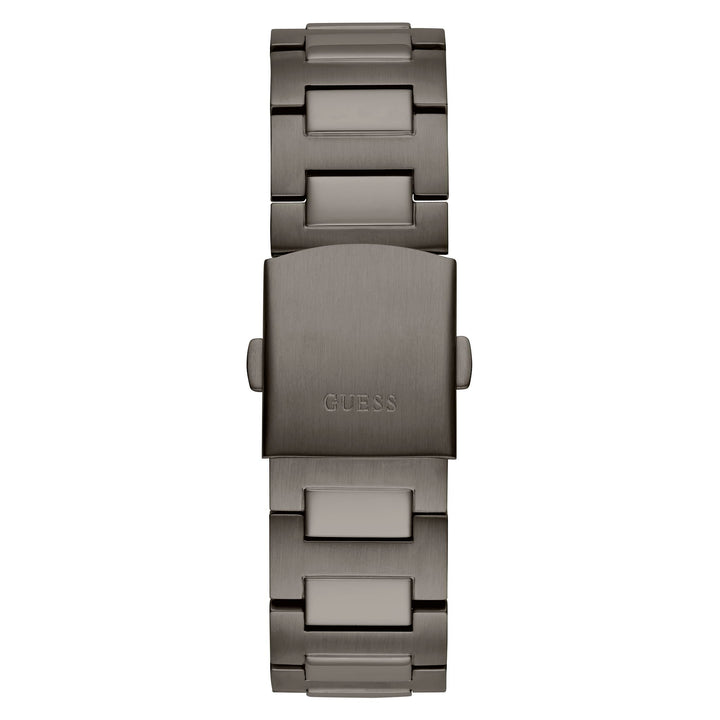 Guess Men's Watch Gunmetal Tone Case Quartz