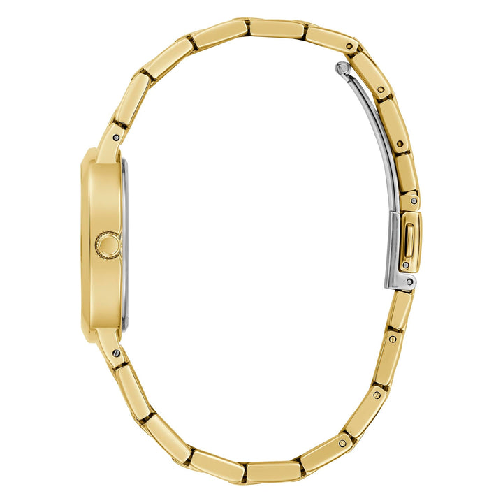 Guess Women's Watch Gold Tone Case Quartz
