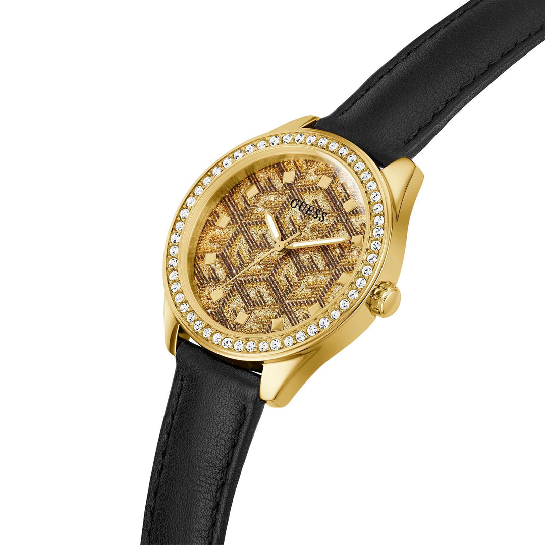 Guess Women's Watch Gold Tone Case Quartz
