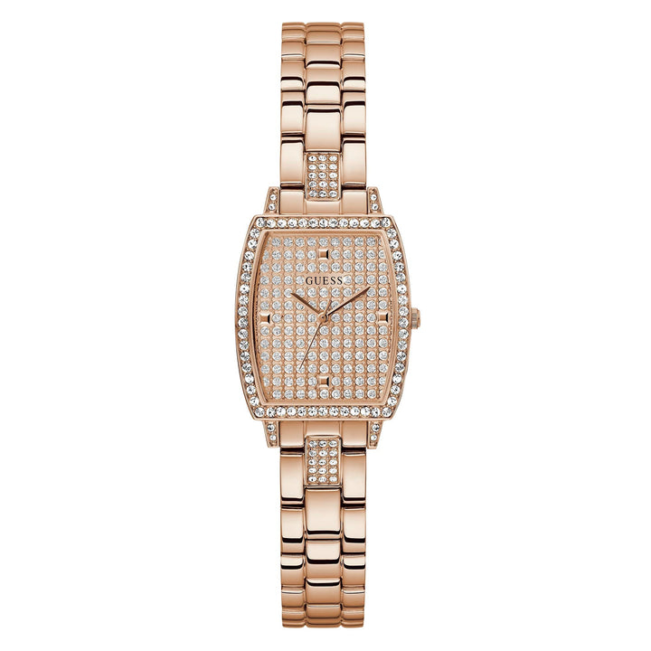 Guess Women's Watch Rose Gold Tone Case Quartz