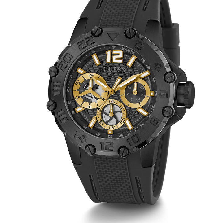 Guess Men's Watch Black Tone Case Quartz