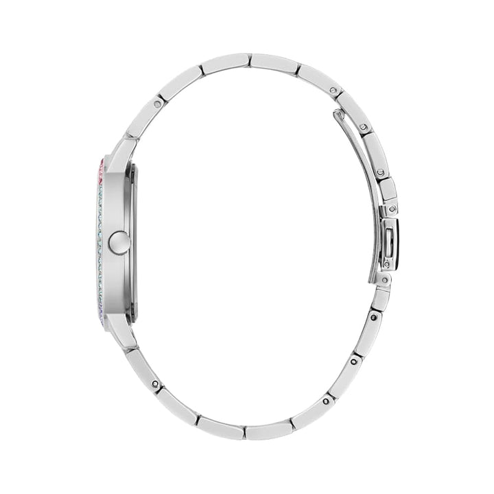 Guess Women's Watch Silver Tone Case Quartz