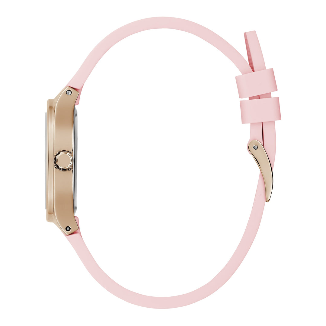 Guess Women's Watch Rose Gold Tone Case Quartz