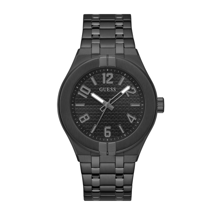 Guess Men's Watch Black Dial Black Tone Case Quartz