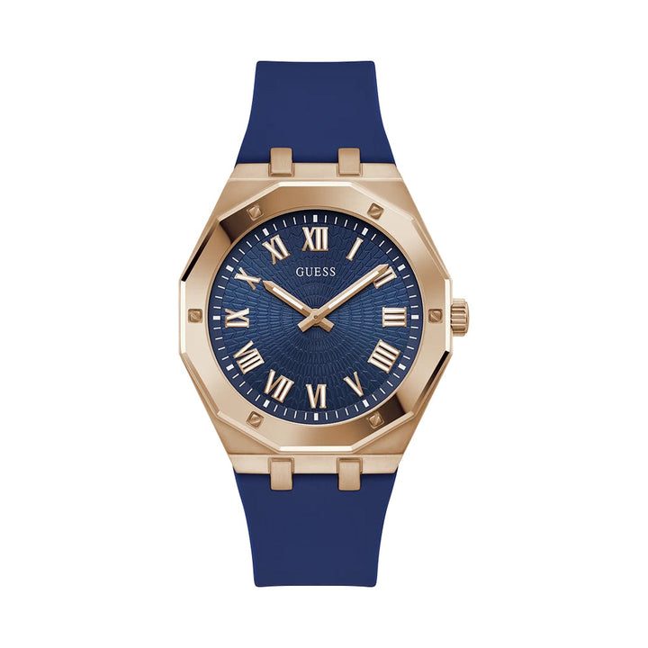 Guess Men's Watch Rose Gold Tone Case Quartz