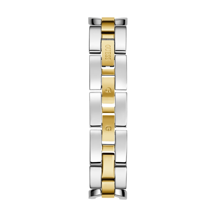 Guess Women's Watch Gold Tone Case Silver Dial Quartz