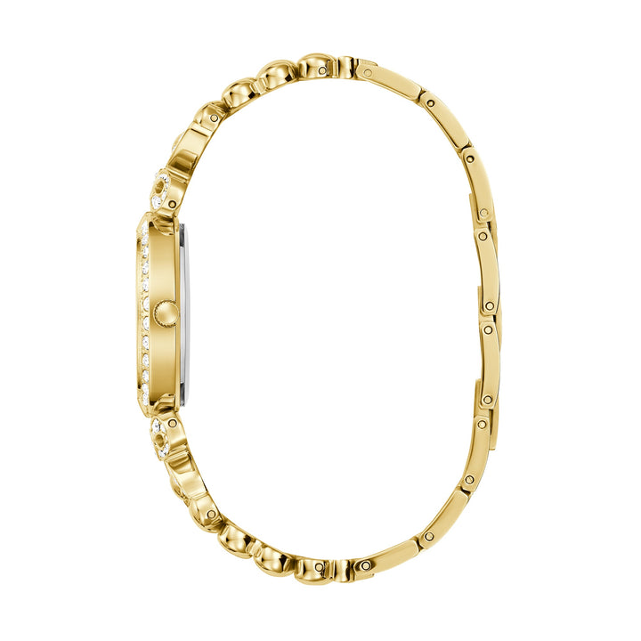 Guess Women's Watch Gold Tone Case Champagne Dial Quartz