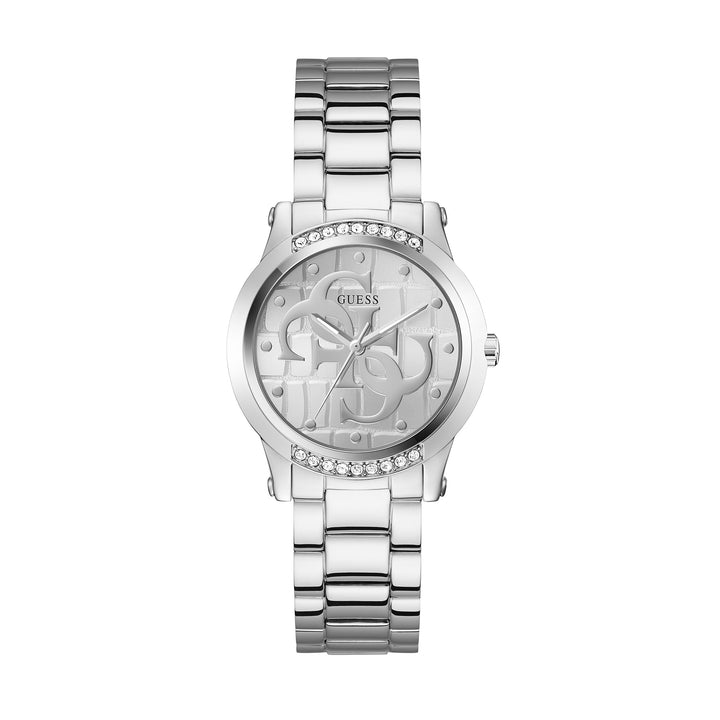 Guess Women's Watch Silver Tone Case & Dial Quartz