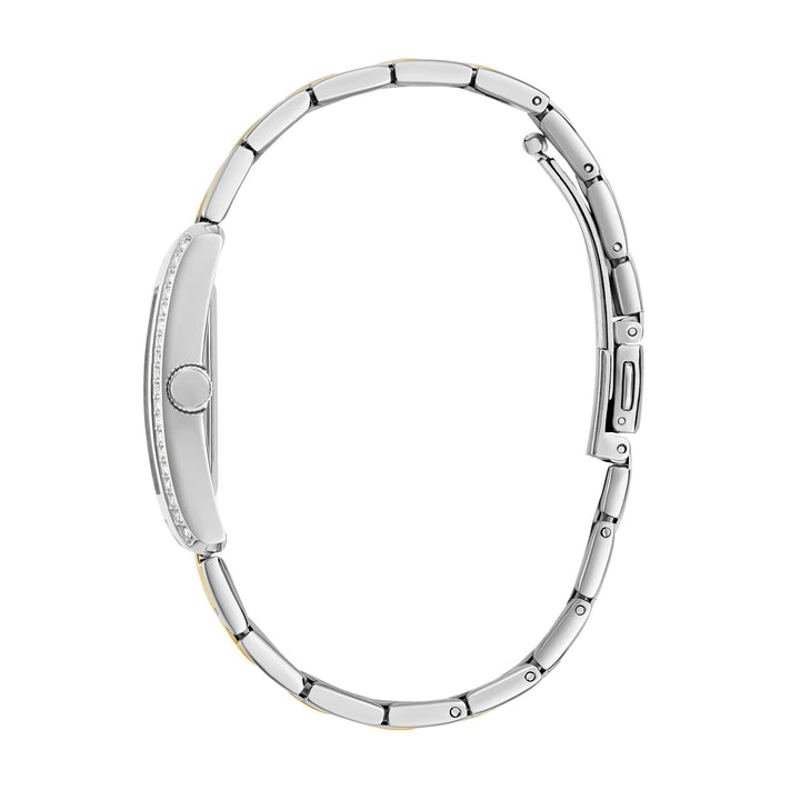 Guess Women's Watch Silver Tone Case Green Dial Quartz