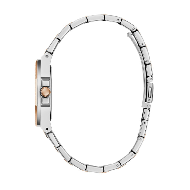 Guess Women's Watch 2-Tone Case White Dial Quartz
