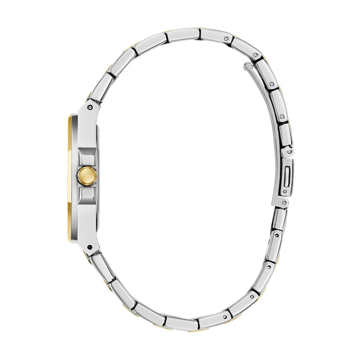 Guess Women's Watch 2-Tone Case White Dial Quartz