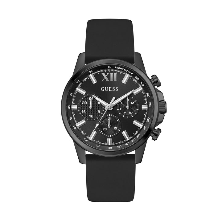 Guess Men's Watch Black Tone Case Black Dial Quartz