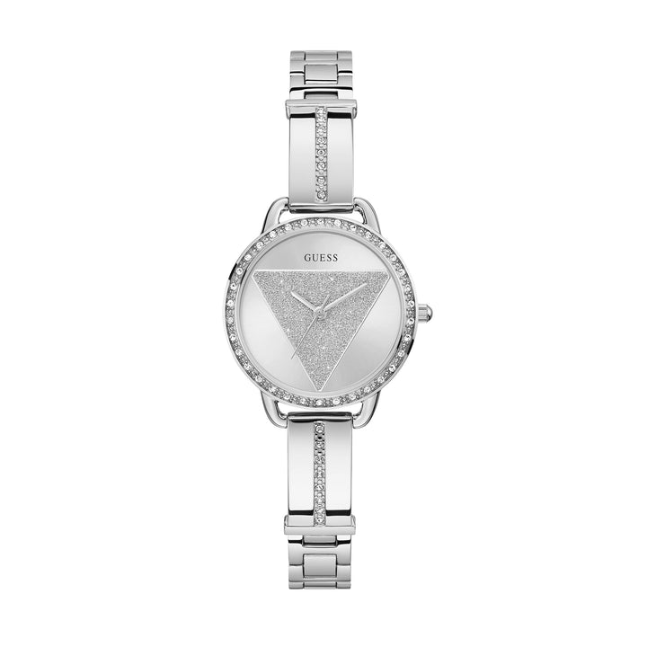 Guess Women's Watch Silver Tone Case & Dial Quartz