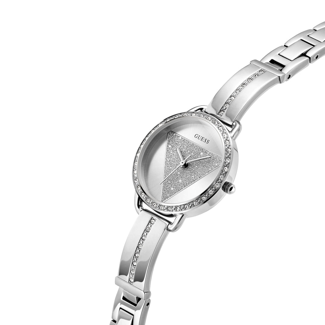 Guess Women's Watch Silver Tone Case & Dial Quartz