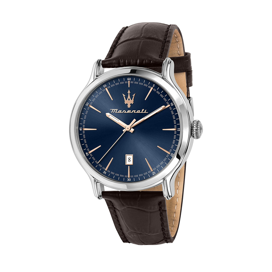 Maserati Epoca 42 mm Quartz Blue Dial Men&
