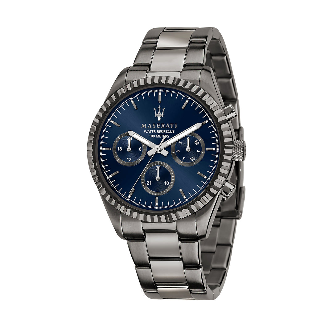 Maserati Competizione 43 mm Quartz Blue Dial Men&